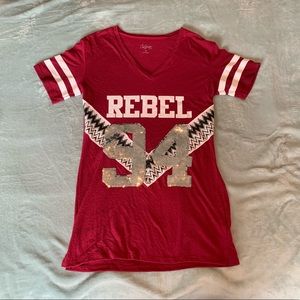 City Streets T-Shirt with Sequins Size XS